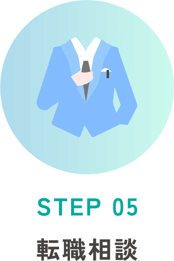 STEP 05 転職相談